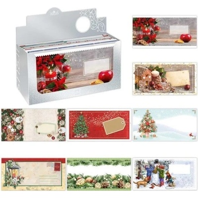 Argus Vánoční obálka DL - s potiskem - 1075-V007