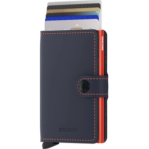 Secrid Miniwallet Matte Nightblue & Orange (SECRID-6016-MA)