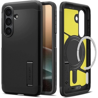 Spigen Samsung S26 SPIGEN TOUGH ARMOR MAG пластмасов протектор за телефон, устойчив на удар, MagSafe, ЧЕРЕН ACS10738 (ACS10738)