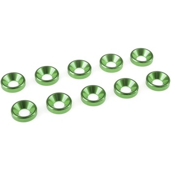 Revtec Подложка за винт m4 алуминий зелена (10)