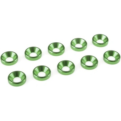 Revtec Подложка за винт m4 алуминий зелена (10)