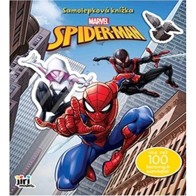 JIRI MODELS Samolepková knížka Spiderman