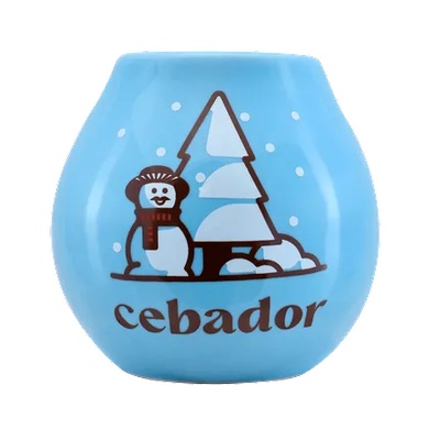 Cebador Керамичен калебас Cebador Snowman, 350 мл