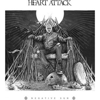 HEART ATTACK - NEGATIVE SUN LP