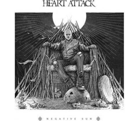 HEART ATTACK - NEGATIVE SUN LP