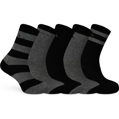 Jack Wills Чорапи Jack Wills Bickleigh Socks 5pk - Grey