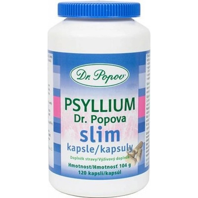 Dr. Popov Psyllium SLIM 120 kapslí