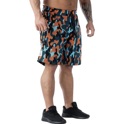 Legal Power šortky 6444-409 camo oranžová