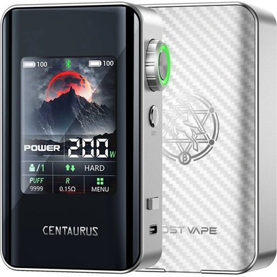 Lost Vape Centaurus BT200 Mod 200W Silver Carbon