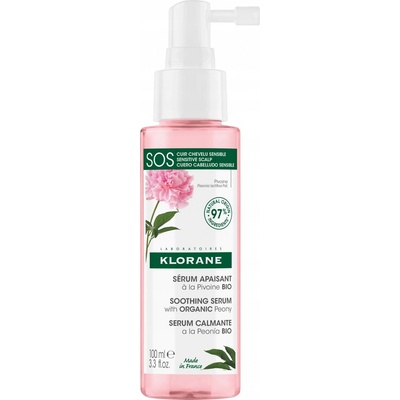 Klorane Zklidňující sérum s BIO pivoňkou 100 ml