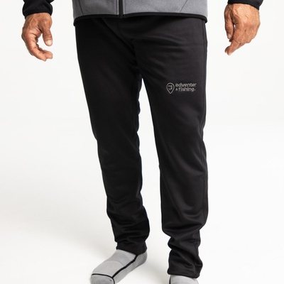 Adventer & Fishing Hřejivé kalhoty Prostretch Steel & Black – Zboží Mobilmania