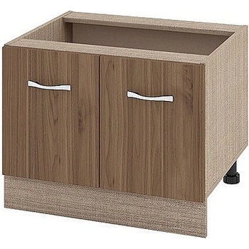 ИРИМ Долен шкаф за свободностояща фурна тип "Раховец" Сити МО-32 мока / орех адмирал 60 см