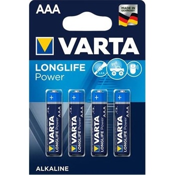 Image 1 of VARTA AAA Longlife Power LR03 (4) (4903121414)