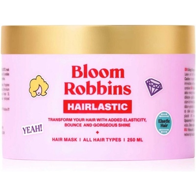 Bloom Robbins Hairlastic maska na podporu elasticity vlasov s ricínovým olejom 250 ml