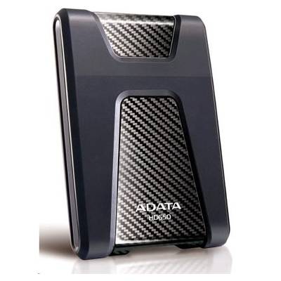 ADATA HD650 2TB černá / 2.5 / USB 3.1 / 5400 rpm / nárazu odolný (AHD650-2TU31-CBK)