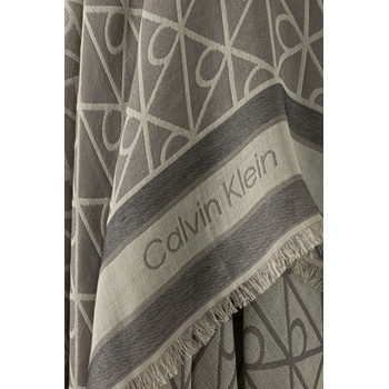Calvin Klein Шал тип кърпа дамски с модал (LV04F8080G)