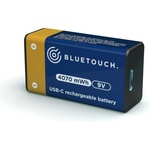 BLUETOUCH USB-C nabíjecí baterie typ 9V U1252