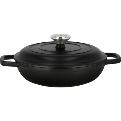 Silvercrest Liatinová servírovacia panvica Premium, 27 cm čierna 100409708
