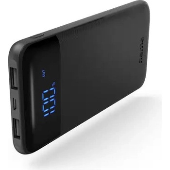 Hama Външна батерия Hama "LED10", 10000 mAh, USB-C, USB-A, Черен (201661)