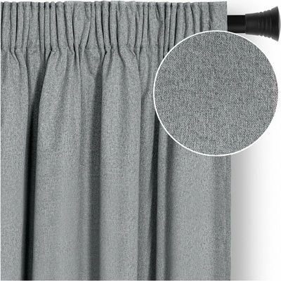 Sivý zatemňovací záves 140x250 cm Corita – Restilo