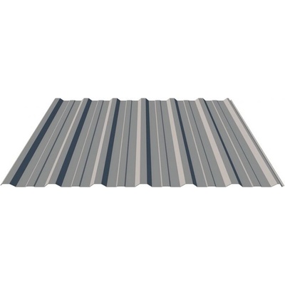 Blachotrapez T18 Plus Superior HB 1173 x 0,5 mm RAL 7016 antracitová šedá 1 m²
