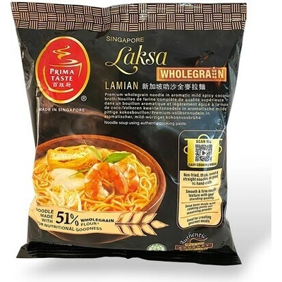 Prima Taste Laksa LaMian celozrné rezance 144 g