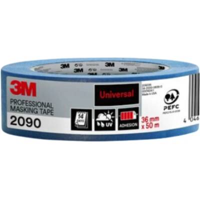 3M 2090 Profesionálne maskovacie pásky na rôzne povrchy 36 mm × 50 m