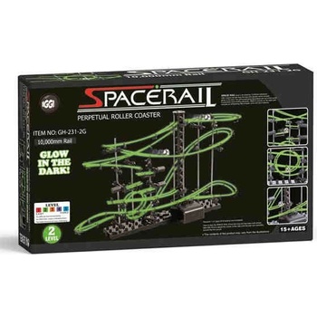 Space rail Guličková dráha level 2 glow