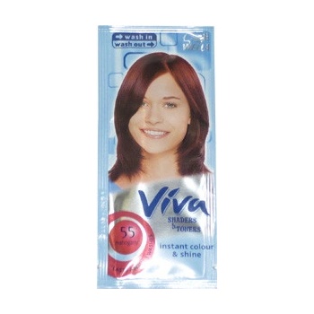 Wella viva Šampon tonovací 55 mahagon WLLVVST014MHG 14 ml