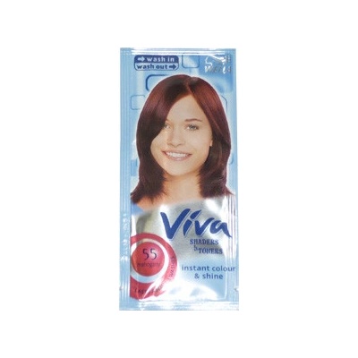 Wella viva Šampon tonovací 55 mahagon WLLVVST014MHG 14 ml