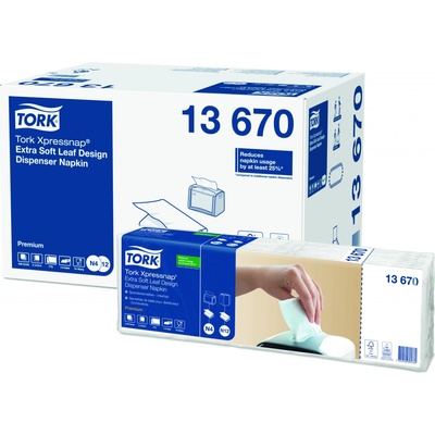 Tork ubrousky Xpressnap Extra Soft 216x330mm bílé N4