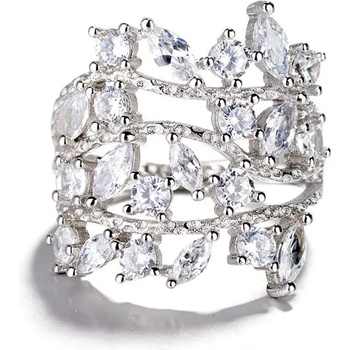 Silenti Jewelry Сребърен пръстен "Стил и Блясък" - 10 - 62 мм (19.7мм диам. )