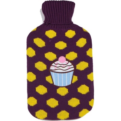 DEPAN Termofor ohrievacia fľaša s pleteným obalom MUFFIN 1 ks