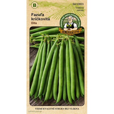 Tradičné osivá - Fazuľa záhradná kríčkovitá - Dita 20g