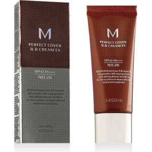 MISSHA M Perfect Cover BB Cream EX SPF 42 PA+++ 20 ml нюанс No. 26 Natural Caramel