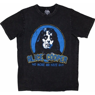 Alice Cooper tričko No More Mr Nice Guy Stone Wash Black