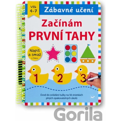 Začínám první tahy napiš a smaž s fixou - Autor Fiktivní