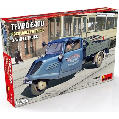 MiniArt Tempo E400 Hochlader Pritsche 3-Wheel Truck 1:35