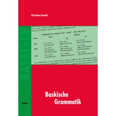 Baskische Grammatik (Christiane Bendel)(Brožovaná)