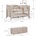 KinderKraft JOY FULL 2 бебешка кошара с аксесоаври BEIGE (KLJOY02BEG000AC)
