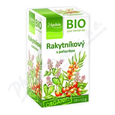 Apotheke čaj Bio Rakytník s pohan.20 x 1,5 g
