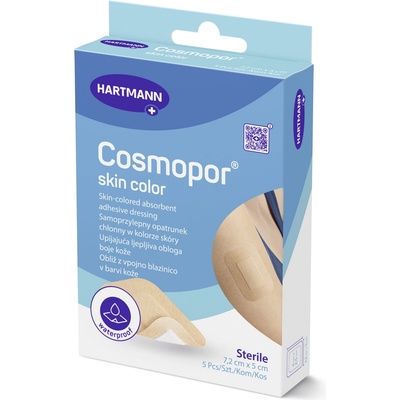 Cosmopor skin color 7,2 x 5 cm 5 ks