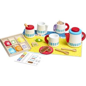 Melissa & Doug - Дървен сервиз за чай (8)