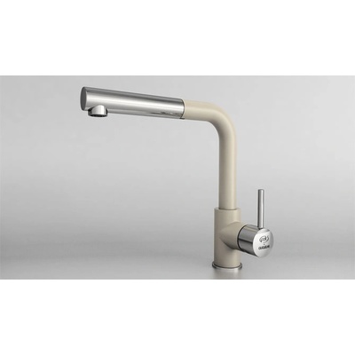 FAT Смесител с изтеглящ се душ Фат 68936, стоящ за мивка