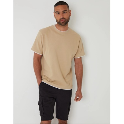 Threadbare Тениска Threadbare Men's Regular Fit T-Shirt - Dk Stone