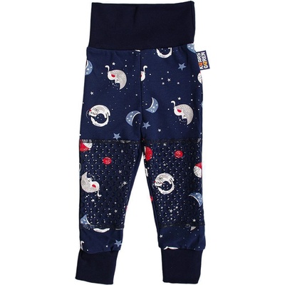 Kaarsgaren Protiskluzové kalhoty pro děti na lezení kočka modrá