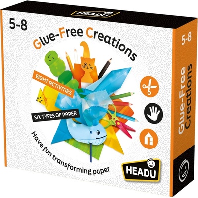 Headu Творчески комплект Headu - Забавни творения от хартия (HMU57632)