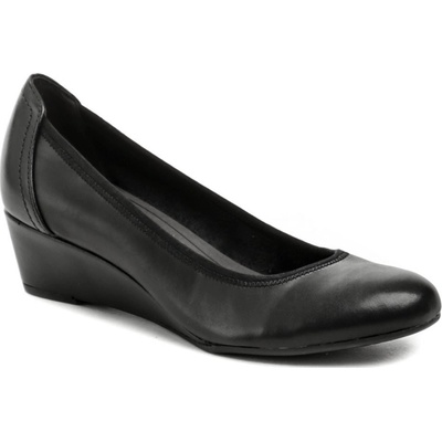 Tamaris 1 22320 41 černé Dámské lodičky na klínku – Zboží Dáma