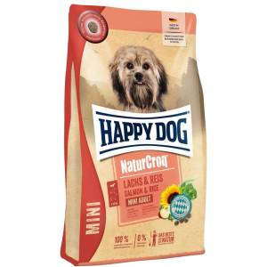 Happy Dog NaturCroq Mini Лосос и Ориз 4 кг