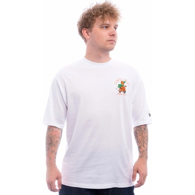 New Era triko Store Graphic Tee White